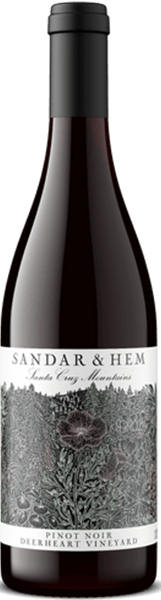 Bottle of Sandar & Hem Pinot Noir